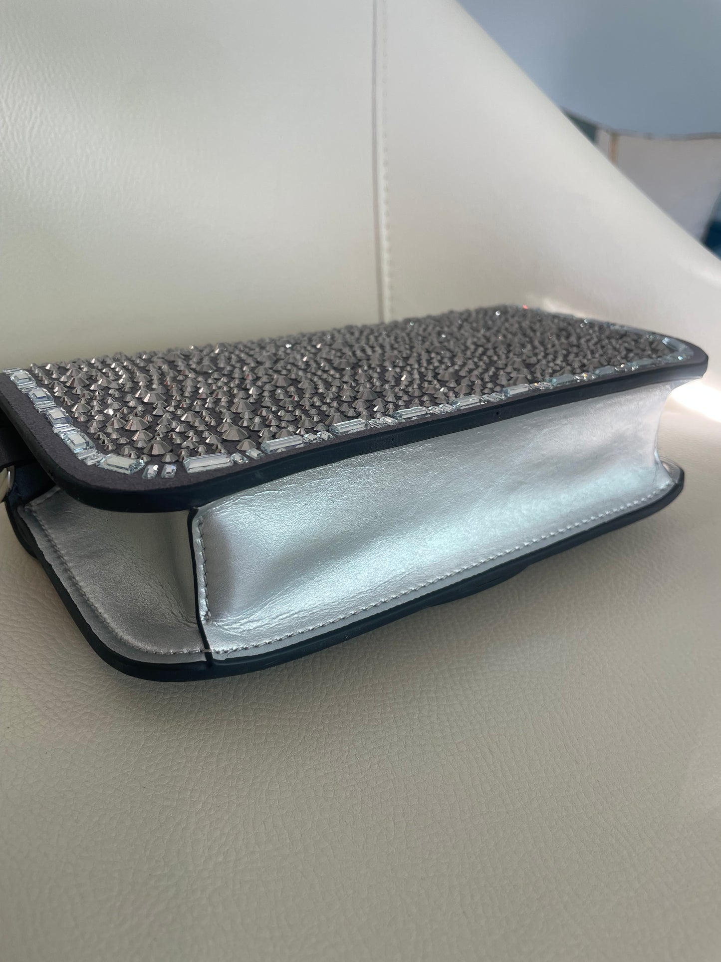 Valentino Garavani Bedazzled High End Luxury Clutch Bag