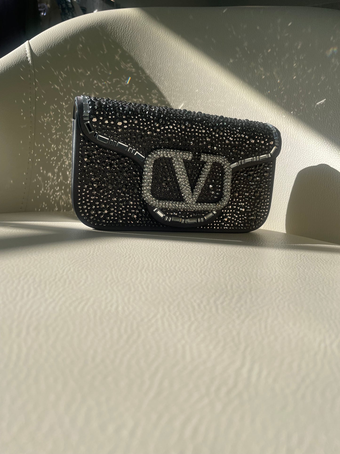 Valentino Garavani Bedazzled High End Luxury Clutch Bag
