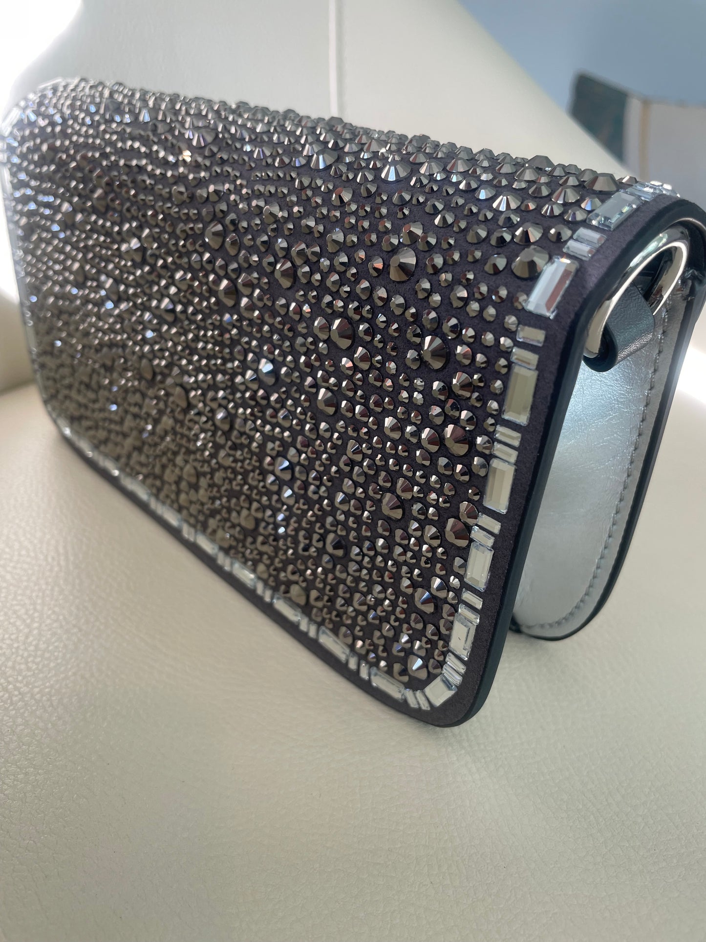 Valentino Garavani Bedazzled High End Luxury Clutch Bag
