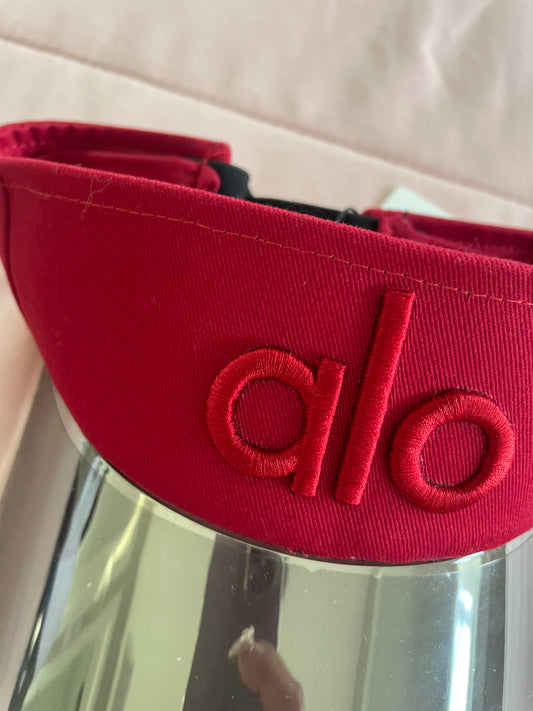 Alo red visor