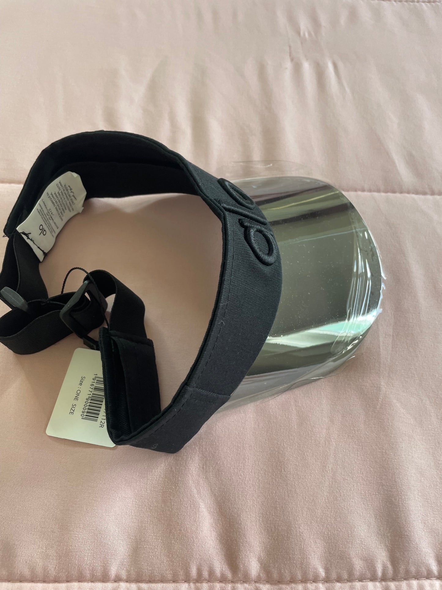 Alo black visor