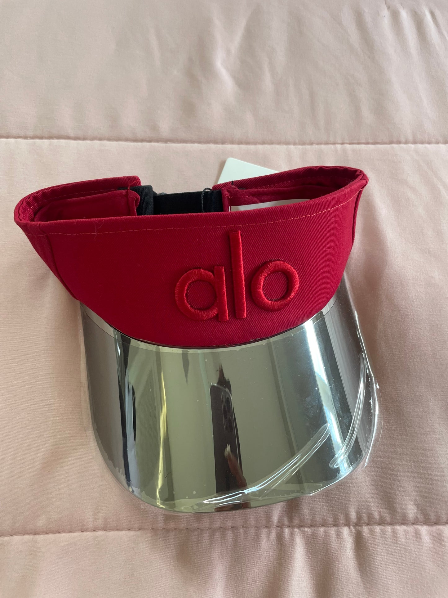 Alo red visor